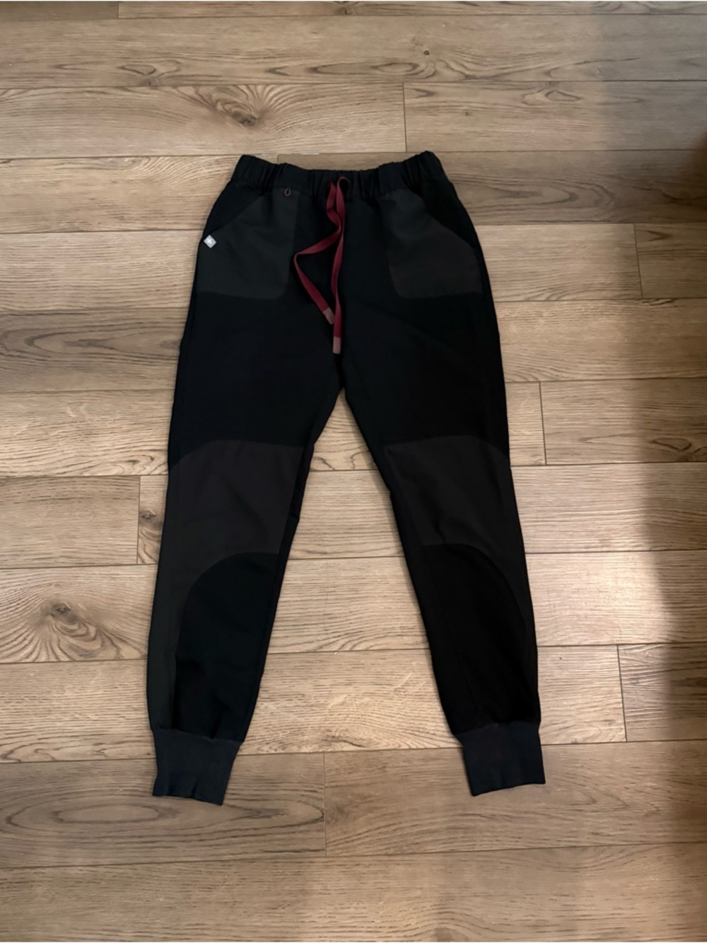 Figs x Disney Black Scrub Joggers (XXS)